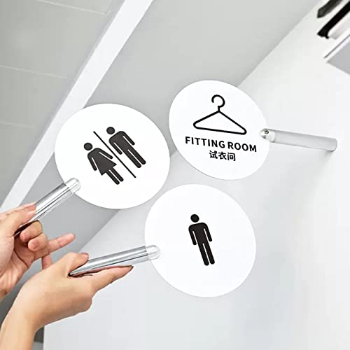 Panneau toilettes pour bureau et commerce avec support mural