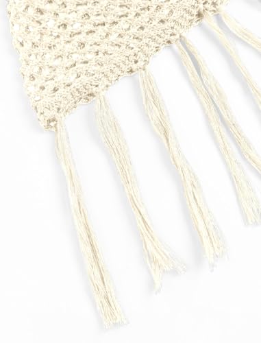 Image of ZAFUL Sarong Coverups for Women Beach Vacation Fishnet See Thru Tie Side Bathing Suit Cover Up Mini Skirt
