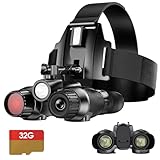 3D Head-Mounted Night Vision Goggles White Light...