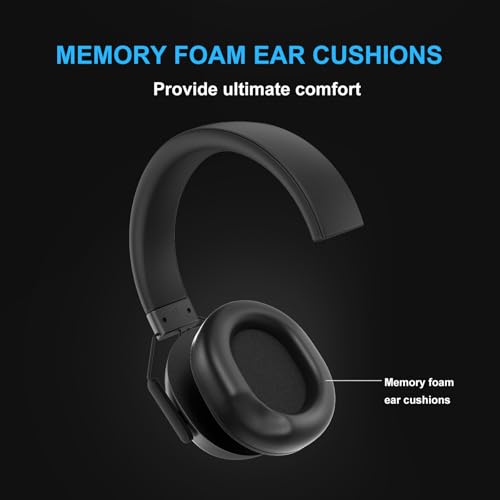 Image of FOXXRAY BA-68 Gaming Headset for PC, Lightweight Over-Ear Headphone with mic, 50MM Dynamic Drivers, 3.5mm Audio Jack, Soft Memory Foam Cushion, Removable Microphone