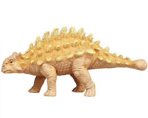 Gemini&Genius Ankylosaurus Dinosaur Toy Action Figure, Saichania Toy, Gift, Xmas Stocking Stuffer, Birthday Cake Topper, Family Party Gift for Kids 3...