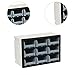 DimyFew Drawer Storage Cabinet Organizer Tool Box with Compartment Garage Organization Container for Hardware Scrapbook Bolts, 9 Grid