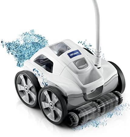 Polaris Quattro P40 Pressure Side Pool Cleaner for All In-Ground Pool Surfaces, Large-Capacity Dual Filtration Canister, 31