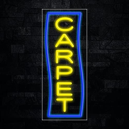 Miniatura 1 de Letrero de neón LED para alfombra de 12 pulgadas de largo x 30 pulgadas de alto #30977