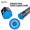 Pool Cue Chalk - Professional Billiard Chalk Blue | Nano Technology | Long Lasting 10+ Shots | Enhanced Spin & Control | Wax, Dry & Neutral Options