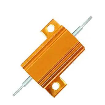 1 PCS Aluminum Shell Resistor 50W 8.2 Ohm Aluminum Wirewound Resistor