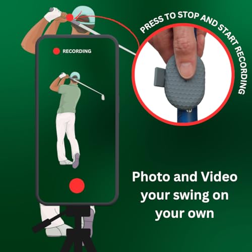 Caméra de golf SnapSwing Bluetooth pour smartphone pour stopper le slice - 2