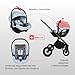 Imagen de BabyLux® Carrito Bebe 3en1 ROSSO