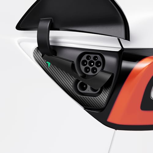 Film Protection Port de Charge Tesla recharge quotidienne Carbon