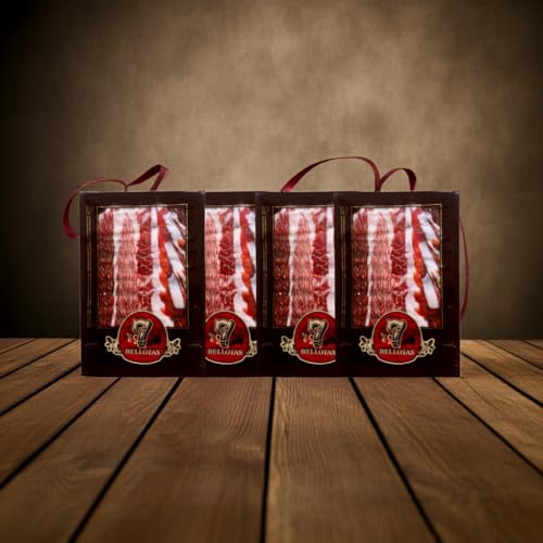 7 BELLOTAS 100% Iberico Ham | Made From Acorn Fed Iberico Pigs and Natural Curation Process | Spanish Jamon Pata Negra | Jamon Iberico Bellota | 48 Months (Sliced 30 X 100 gr.)
