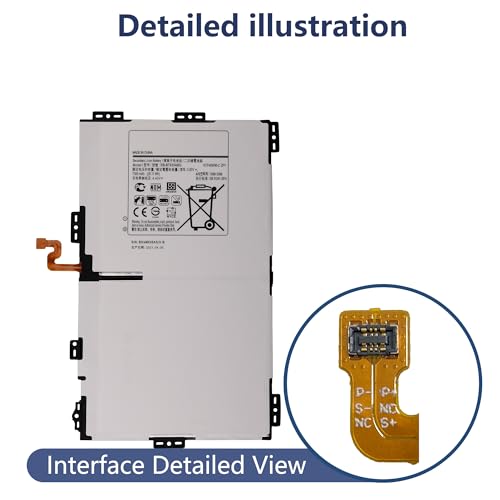Batería de repuesto EB-BT835ABU compatible con tableta Galaxy Tab S4 10.5 4