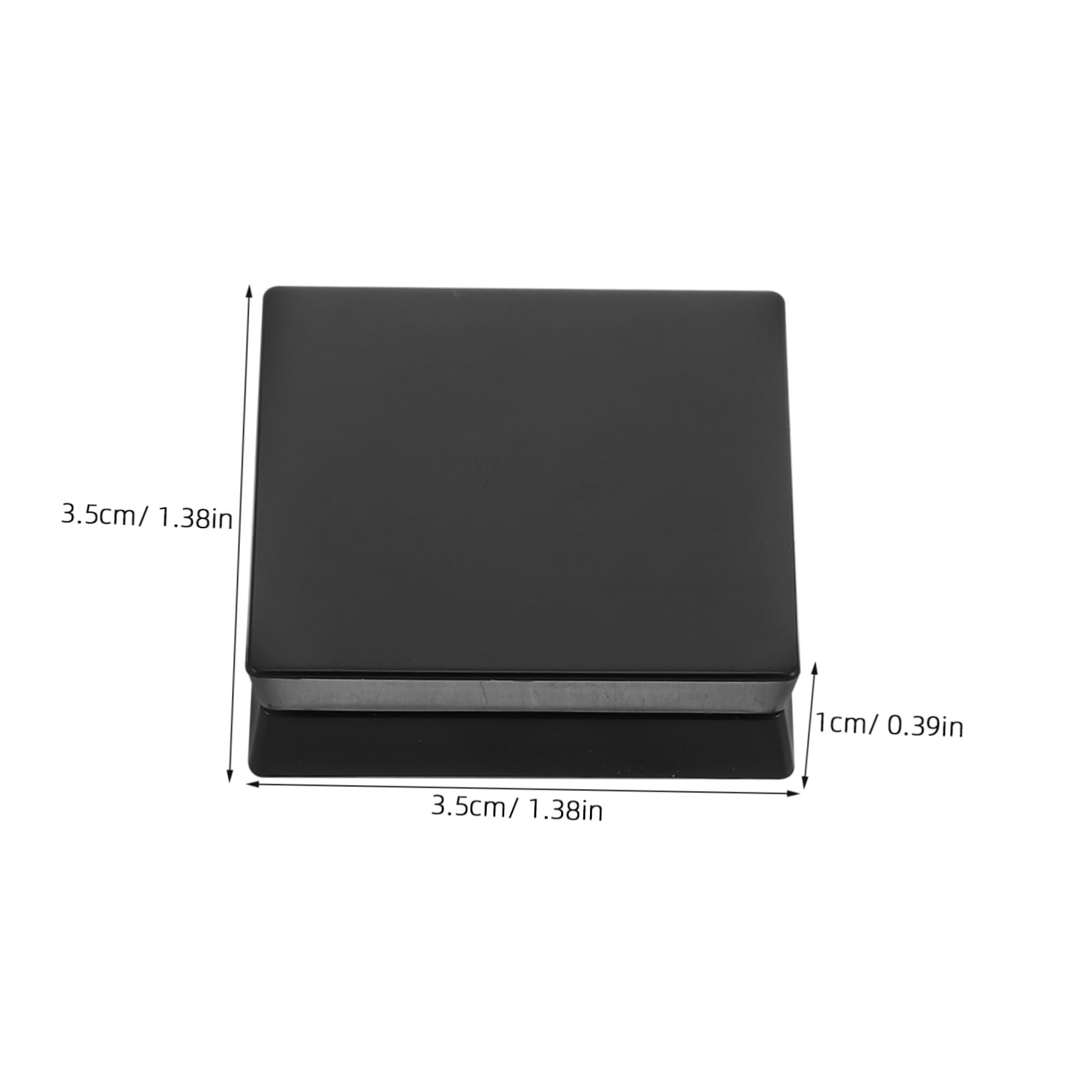 IWOWHERO Diy Lipstick Eyeshadow Palette Empty Makeup Pans Korean Mini Palette Tray Travel Makeup Container Plastic Organizer