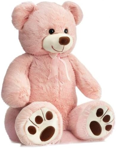 Miniatura 10 de HollyHOME oso de peluche gigante, animal de peluche, diseño de oso grande de 36 pulgadas