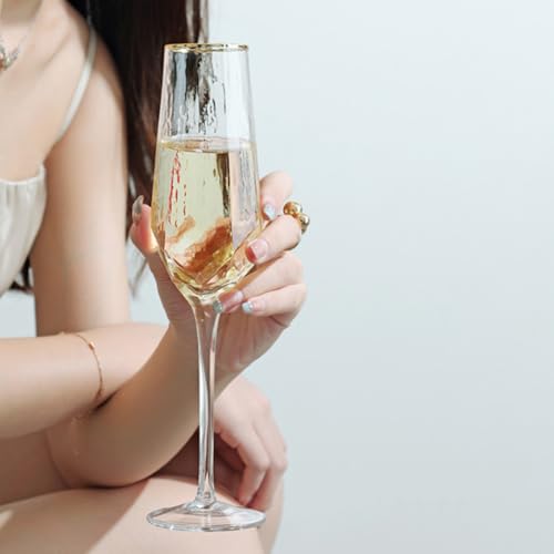 2 Copas de Champán de 300ml Altas para Servicio de Hostelería 7