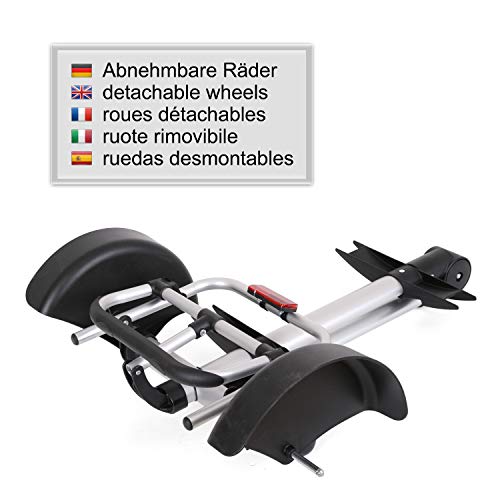 Andersen Shopper Tura Alu klappbar mit Kugellagerrad Ø 29cm und 62 Liter Tasche Hydro 2.0 mit Kühlfach schwarz – Bild 8