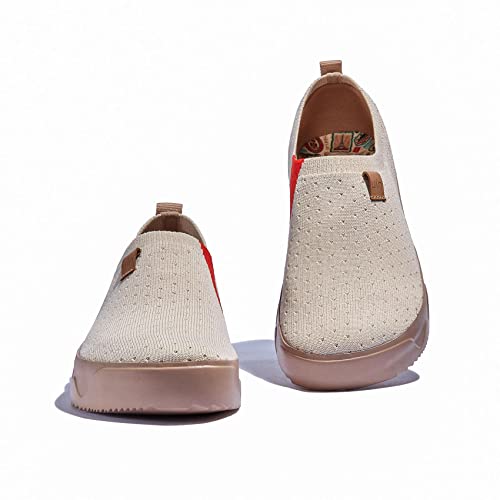 UIN Women's Art Travel Walking Shoes Slip On Casual Lightweight Wide Toe Fashion Sneaker Toledo Ⅸ - Image 4