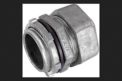 Gam-Pak Products Sigma Electric ProConnex 1-1/4 in. Dia. Zinc-Plated Steel Rain-Tight Compression Connector for EMT