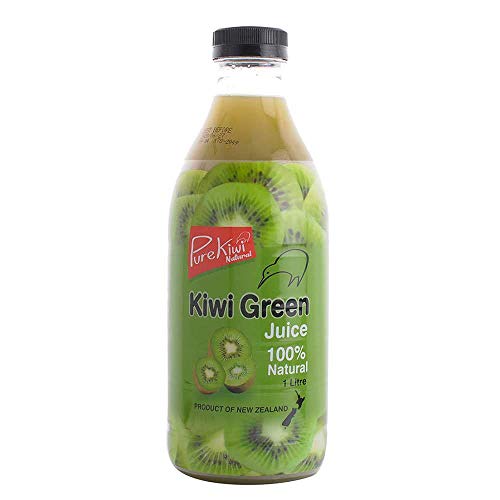 Pure Kiwi Natural ニュージーランド産 グリーンキウィジュース 1000ml x 2本セット ＜ストレート果汁100%使用 無加糖・防腐剤・着色料不使用＞のサムネイル
