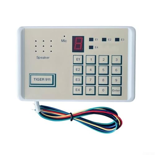 Numérotation automatique PSTN compacte blanche, auto-diagnostic et voix