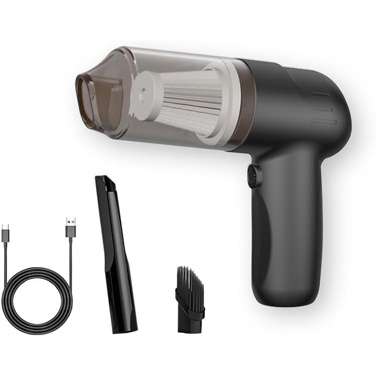 Handheld Car Vacuum Cleaner for Honda CR-V 20072011, Handheld Car Vacuum Portable Cordless High Power Suction Handheld Vacuum for Car Home Office Keyboard Pet, B White