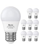 QNINE 8 Stück E27 LED Warmweiss, 6W(ersetzt 40-50W Glühbirne), Glühbirne Tropfenform, 2700K, Nicht Dimmbar