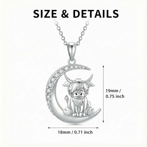 Image of PROESS Animal Birthstone Necklace 925 Sterling Silver Otter /Axolotl /Hippo /Elephant /Dachshund /Monkey /Red Panda Pendant Necklace Animal Birthstone Jewelry Gifts for Women