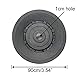 Zepofit Gym 90mm Universallager Riemenscheibe Räder – Nylon-Seilrollen für Kabelzugmaschinen, Smith-Maschinen, Gewichtheben, Garagentore, Ersatzteil für Heimfitnessgeräte und Werkstatt