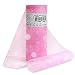 "Tulle Polka Dot Flocked 6"" 10 Yards Buy-The-Spool-Pink"