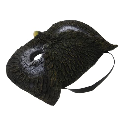 TINEASUR Owl Mask for Women Masquerade Party Mask Halloween Carnival Costume Accessory
