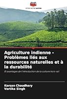 Agriculture indienne - Problèmes liés aux ressources naturelles et à la durabilité 6208731100 Book Cover