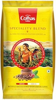 Cothas Coffee – Speciality Blend South Indian Filter Coffee Powder | 85% Coffee & 15% Chicory | Rich Aroma & Strong Taste | Authentic Roast & Ground Filter Coffee | 200 g Pack