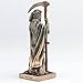 Veronese Design 4 1/4 Santa Muerte Holding Scythe and Scale Polystone Hand Painted Bronze Collectible Figurine Home Decor
