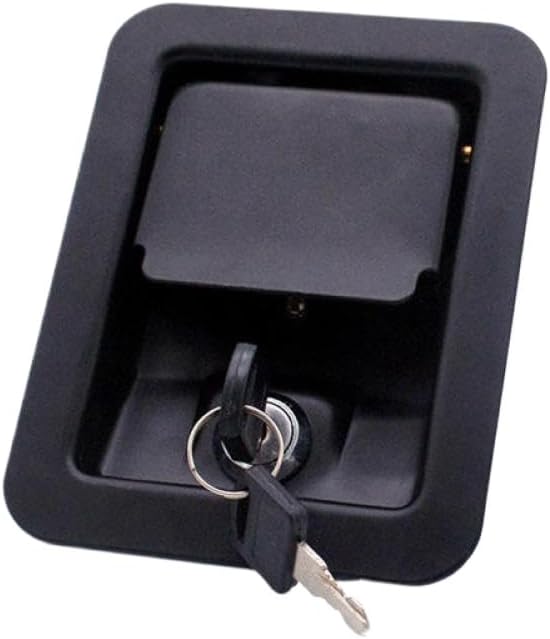 Generator Set Door Lock Power Distribution Cabinet Door Lock Industrial Mechanical Door Lock(Iron)