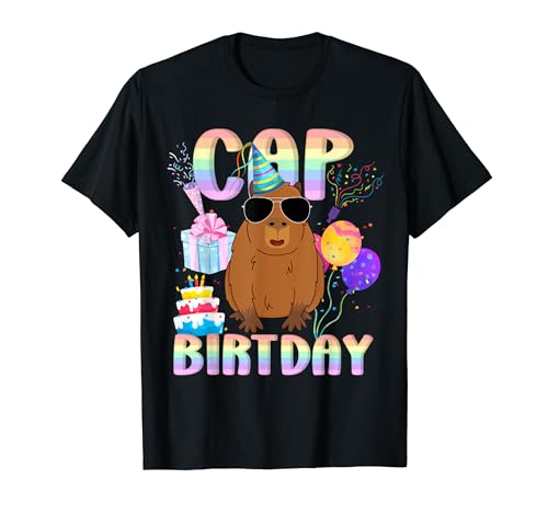 1 X Tarjeta De Felicitación - Capy Cumpleaños Capibara Animal Naturaleza Salvaje Divertido Juego De Palabras Feliz Gracias Amigo Amante Fan Mamá Papá Niños Regalo #79645 - México