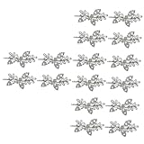 Haarschmuck für frauen zur hochzeit – das mit strasssteinen und blättern wunderschön und könnte ihrer frisur mehr charme verleihen.