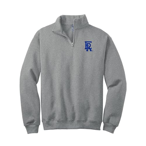 Sorority Letters Shop Embry-Riddle Aeronautical University Quarter Zip Sweatshirt with Daytona ER Logo