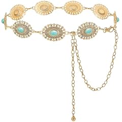 Gold Star & Green Turquoise