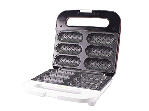 BEPER P101CUD100 Waffelplatte für Waffeln, Antihaftbeschichtete Platte, rot – Bild 3