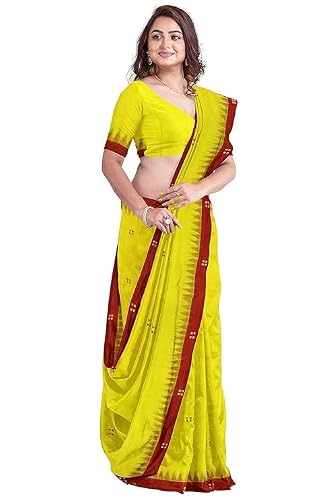 COTTONSILK & KHANDUAPATA sambalpuri silk saree – image 4