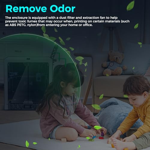 Sovol SV08 Enclosure, 3D Drucker Metall Gehärtetes Glas Offenes Gehäuse Konstanttemperatur Staubdicht Transparentes Gehäuse für SV08 3D Drucker – Bild 6