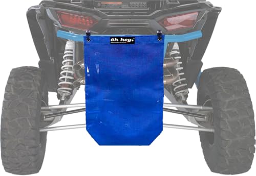 Image of Universal UTV /Golf Cart /Marine /Outdoor Mesh Trash Bag (Blue) (TB-Blue)