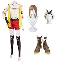 Amazon.co.jp: CHIASA ライザ コスプレ衣装 フルセット 帽子付き