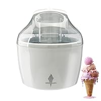 Sensio Home Ice Cream Maker Machine - Gelato Sorbet Frozen Yoghurt in 20 Minutes - Detachable Mixing Paddle - Easy to Operate – Voted Winner Independent Best Buy (White)