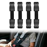 Car Seat Straps Anti Escape 4 Pack, Universal Child Car Seat Belt Clip Safety Chest Harness Clip, Prevent Kids Taking Arms Out, Baby & Toddler Car Seat Anti Escape Strap for Pushchair, Stroller