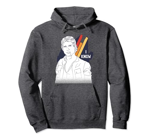 Hoodie Star Wars I Know pour look décontracté au quotidien et soirées cinéma