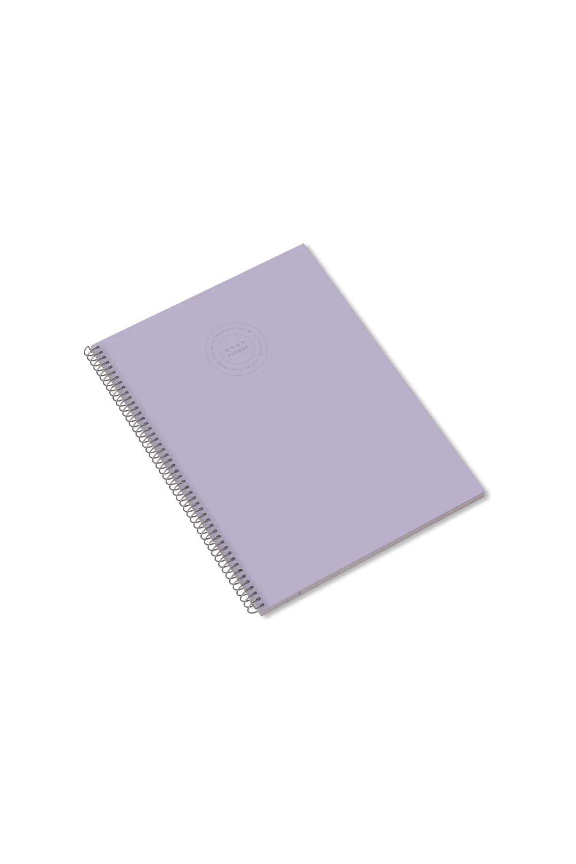 Ambar 80 Sheets 70 GSM Moon Flower Compus Spiral Note Book, A4 Size