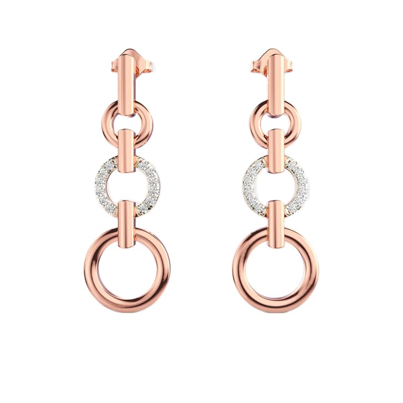Boucles d'oreilles Glamour Glide en argent, le cadeau idéal pour elle