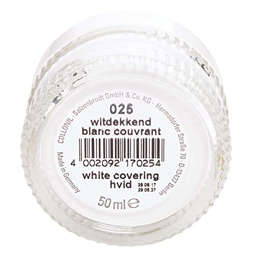 Collonil White Cream Polish for smooth leather Shoes Boots Handbags
