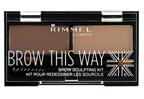(3 Pack) RIMMEL LONDON Brow This Way Brow Sculpting Kit Blonde