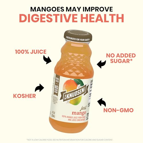Image of R.W. Knudsen Just Mango Juice, 8 fl oz (12 Pack)